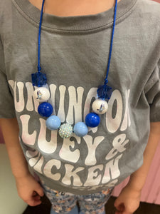 Blue Dog Necklace