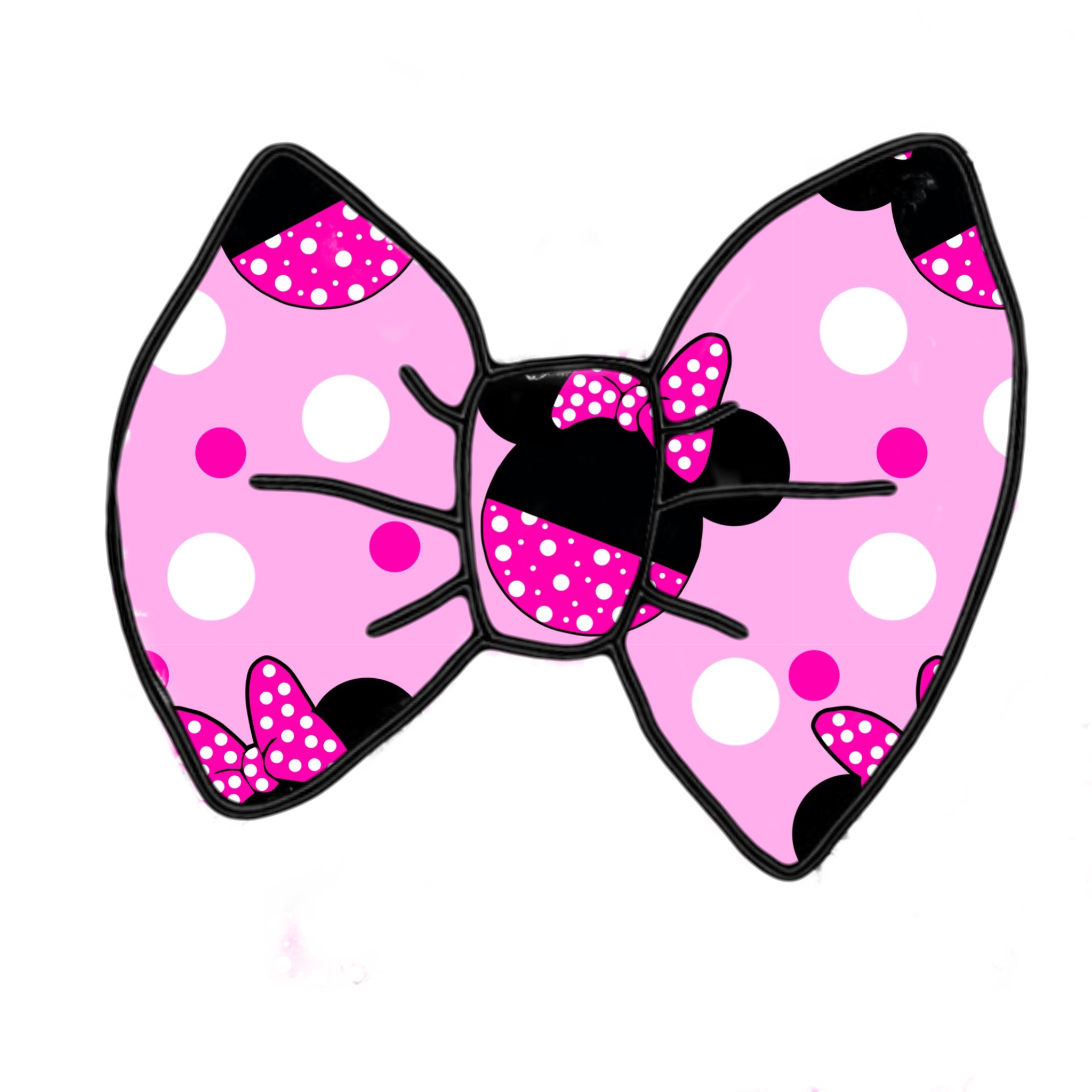 Dotted Mouse Bow