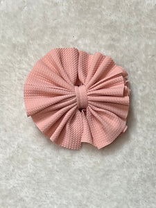 Light Peach Bow