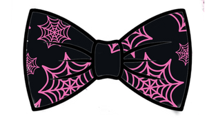 Pink Cobwebs Bow