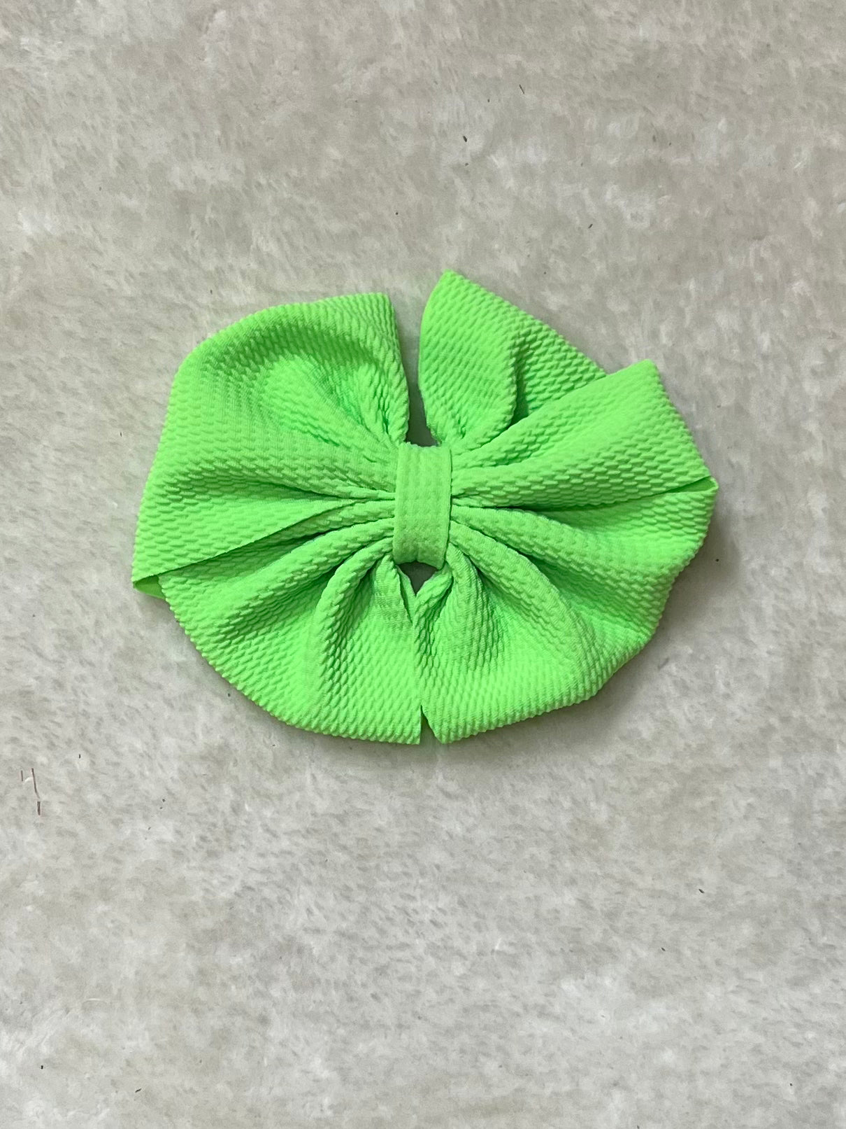 Neon Green Bow