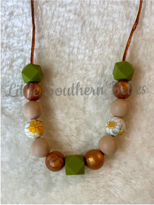 True Floral Silicone Necklace