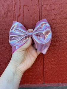 Light Pink Shine Bow