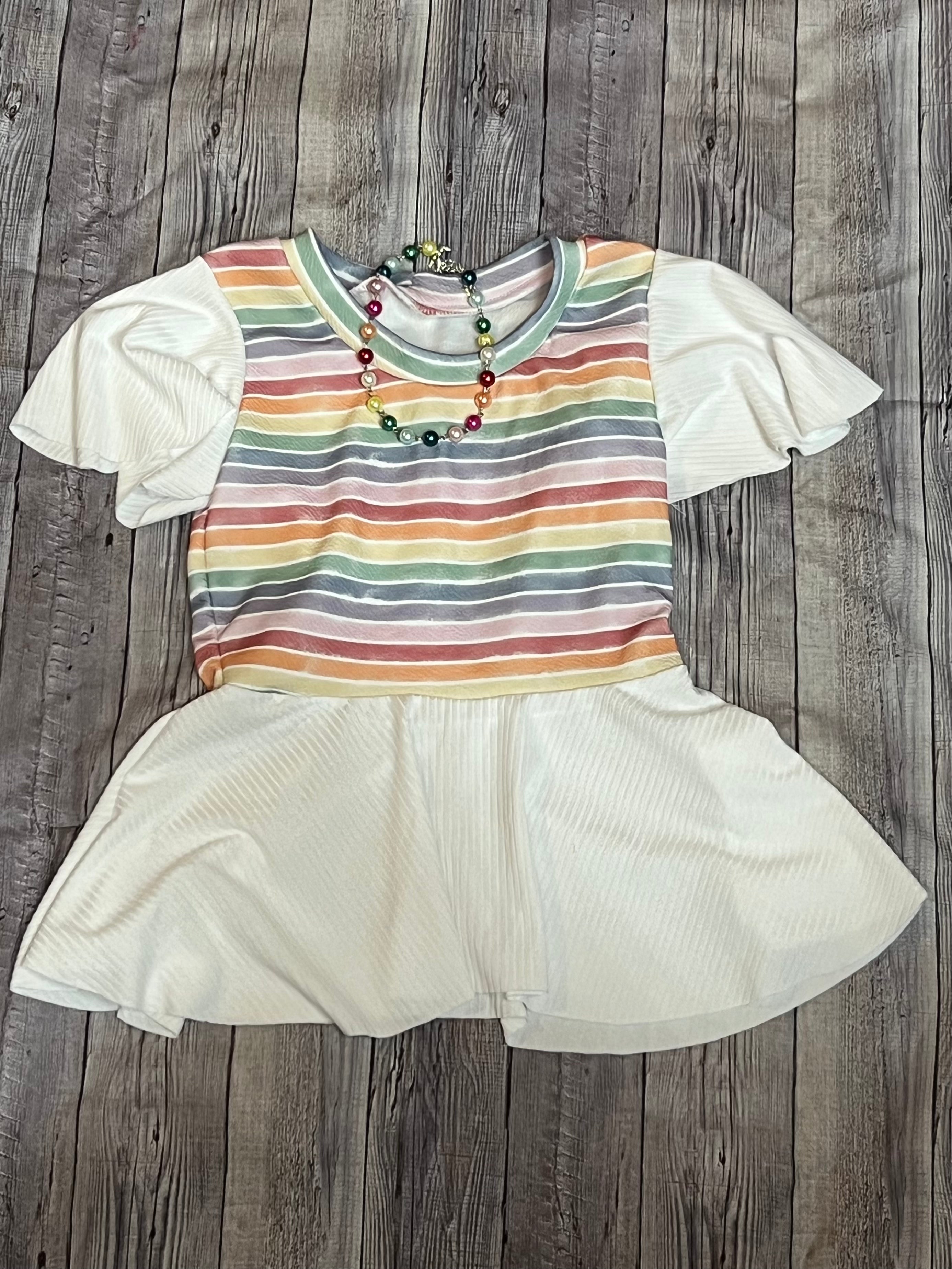 Rainbow Stripe (Rompers,Leo,&Tops)