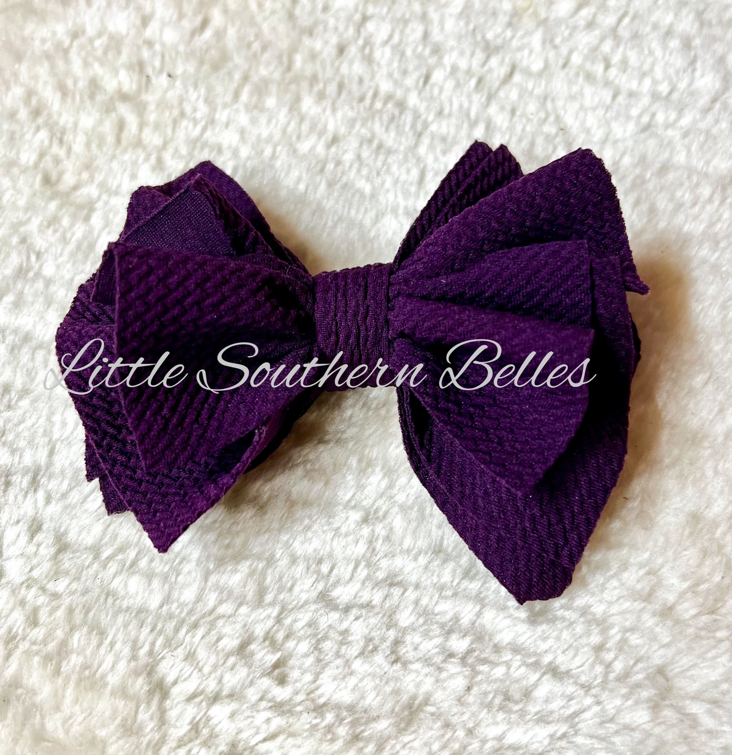 Eggplant Bow