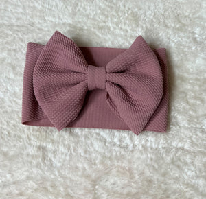 Mauve Bow